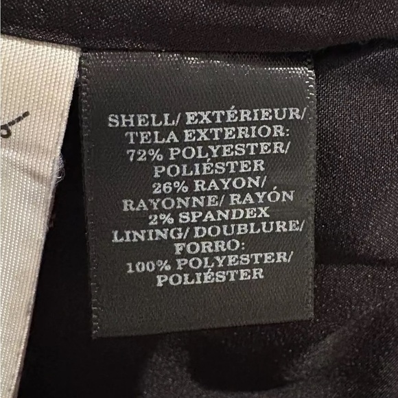 Ann Taylor Black Tweed Pencil Skirt Career Womens Size 6 (719)‎ - Picture 4 of 5